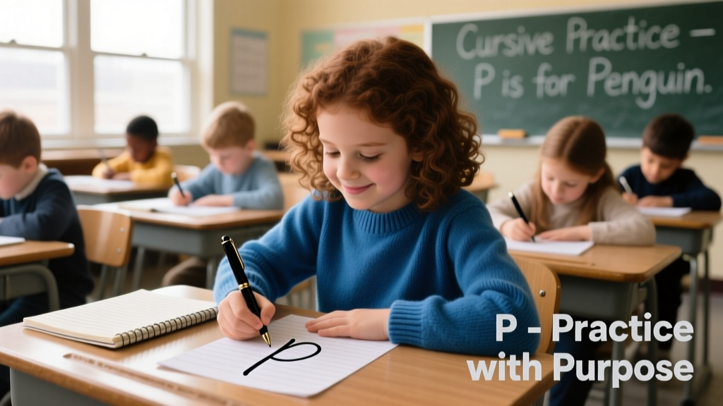 Mastering the Cursive Letter P: Developmental Insights, Instructional Strategies, and Common Pitfalls