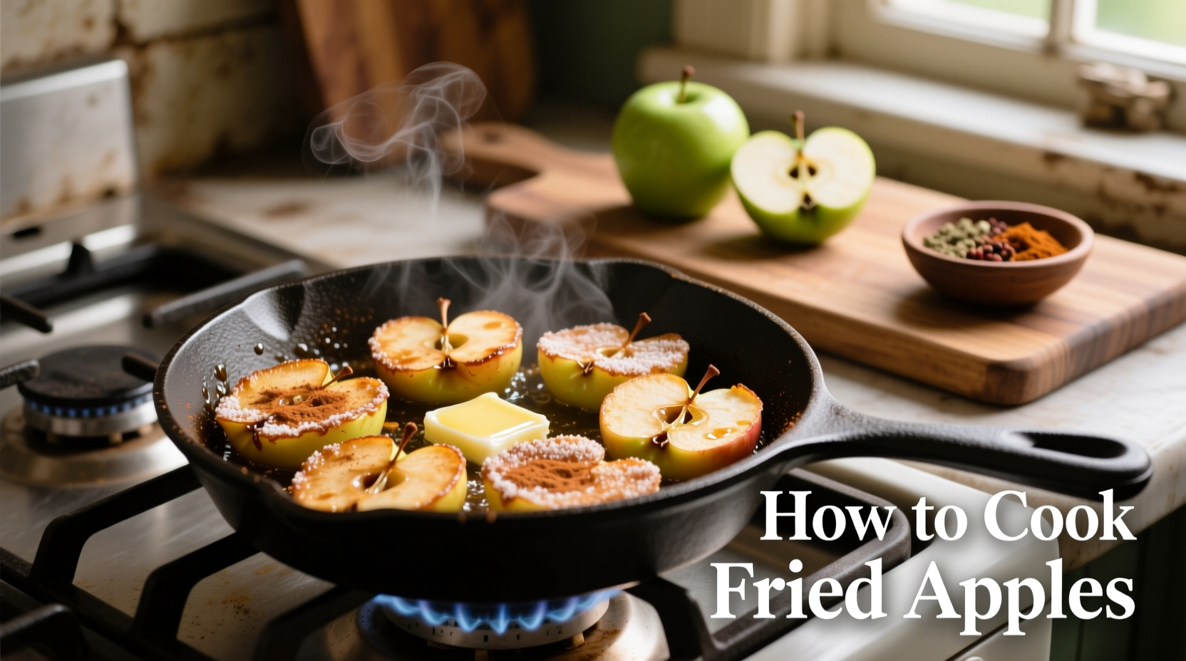 how to cook fried apples