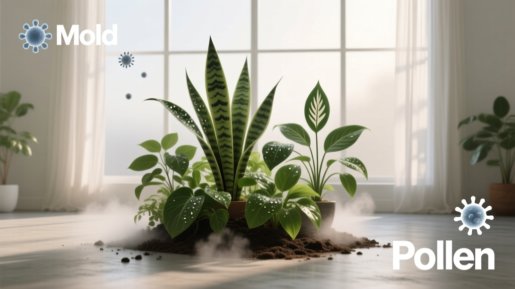 Do Fast-Growing Indoor Plants Cause Breathing Problems?