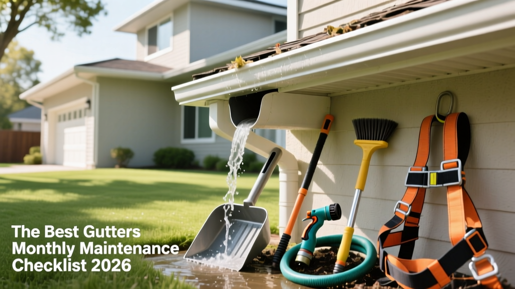 The Best Gutters Monthly Maintenance Checklist 2026