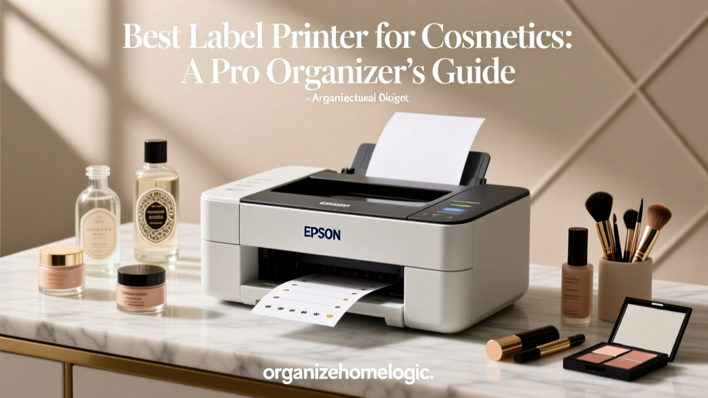 Best Label Printer for Cosmetics: A Pro Organizer’s Guide