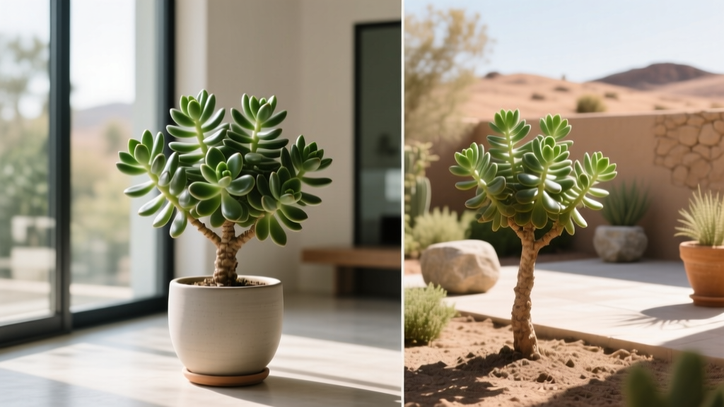 Jade Plant Light: Indoor vs Outdoor for Maximum Vigor