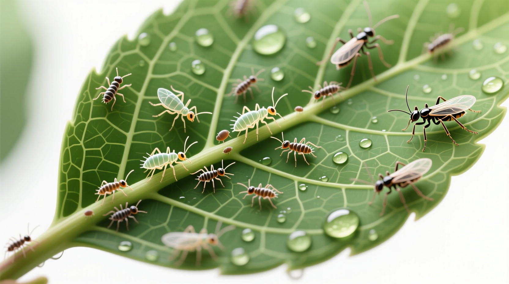 scale pests on plants