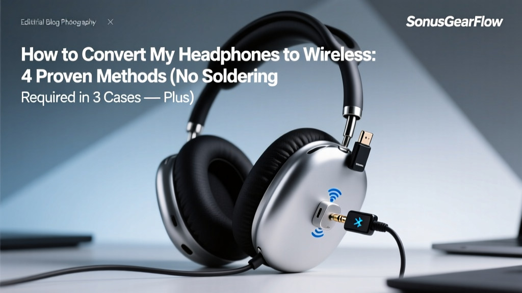 Wireless Headphone Conversion: 4 Easy Methods (2026)