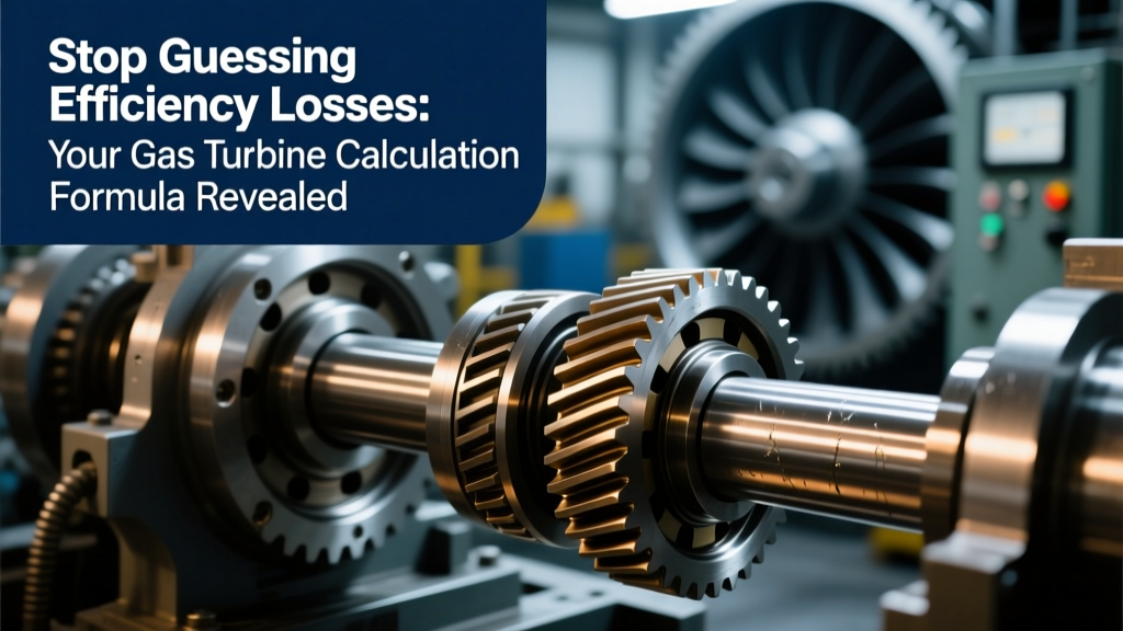 Gas Turbine Efficiency Calculations: Step-by-Step Guide