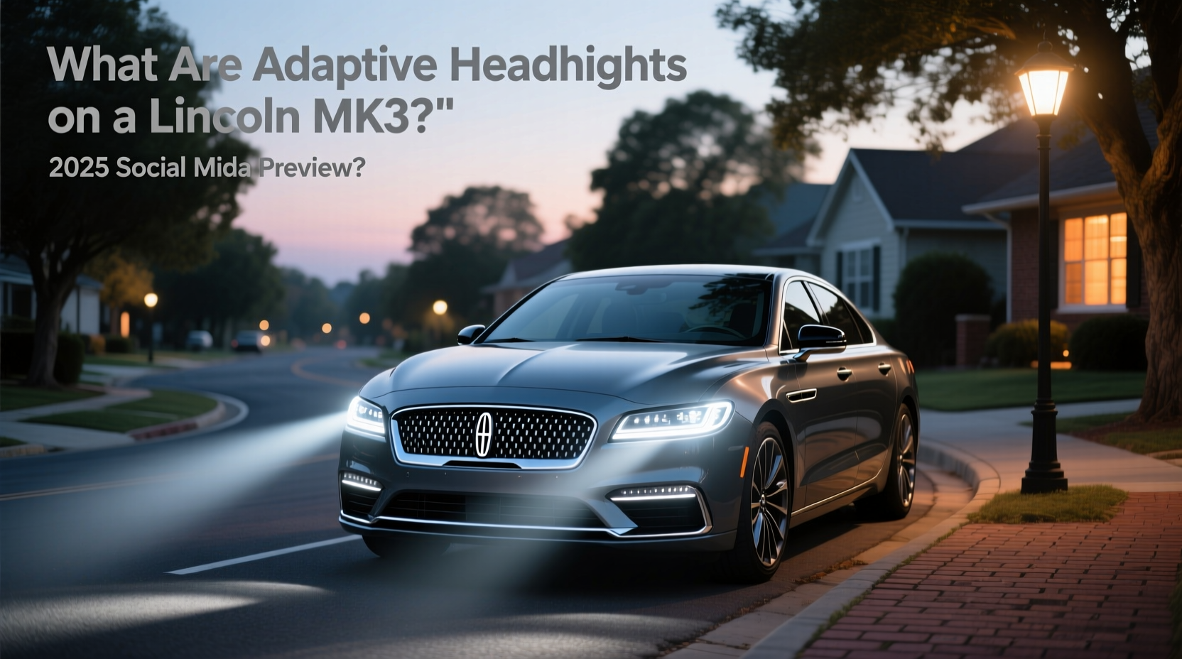 How to Choose Lincoln MKZ Headlights: Adaptive Features Buying Guide