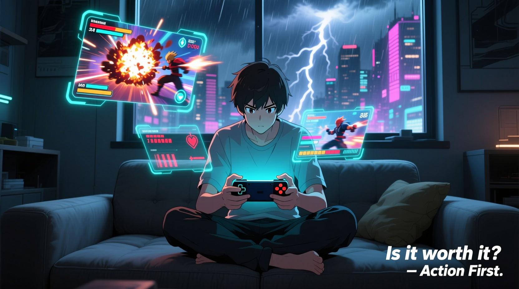 is reading visual novels worth it if you only like action gameplay