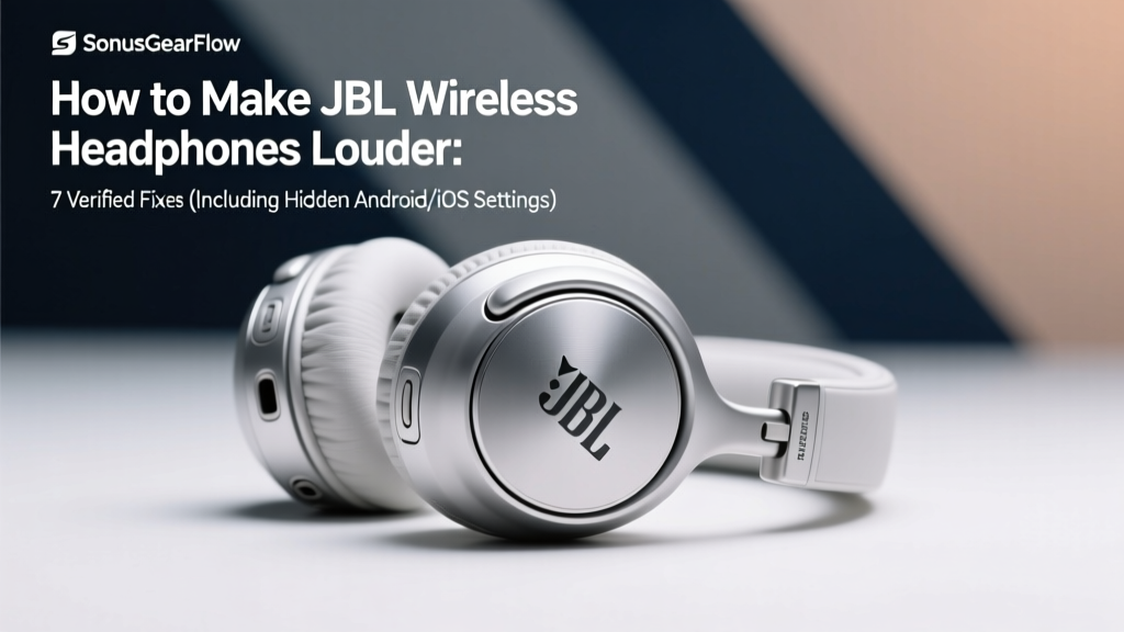 How to Make JBL Wireless Headphones Louder (2026)