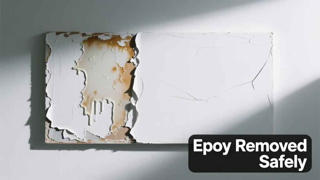 How to Remove Epoxy from a Painted Wall Safely