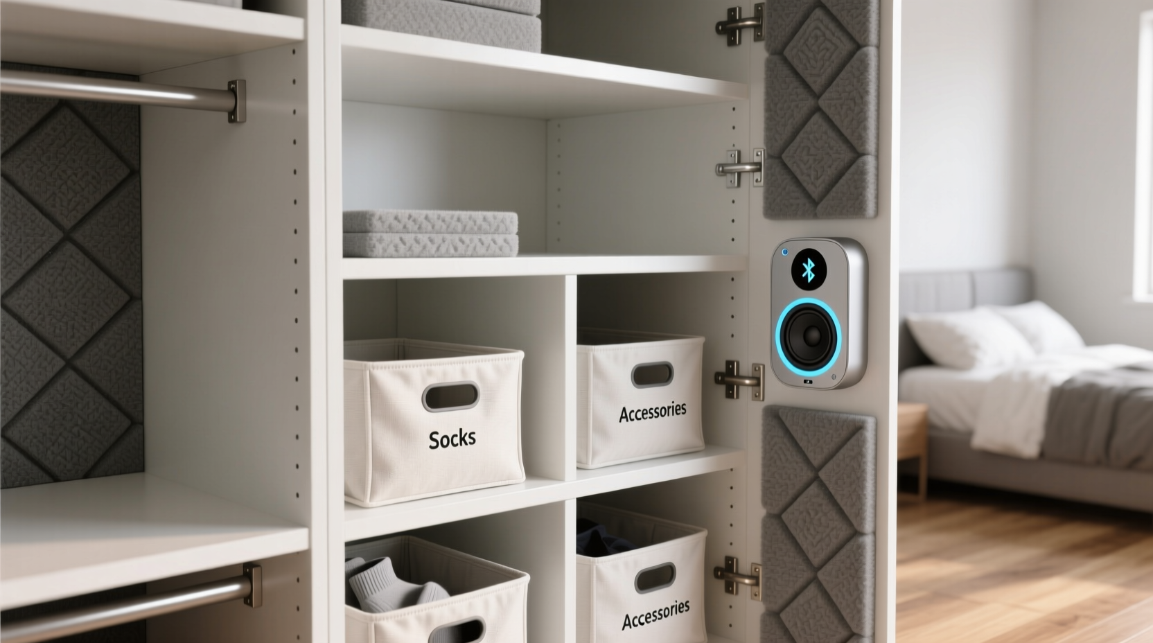 closet organizers with bluetooth speakers truth vs hype