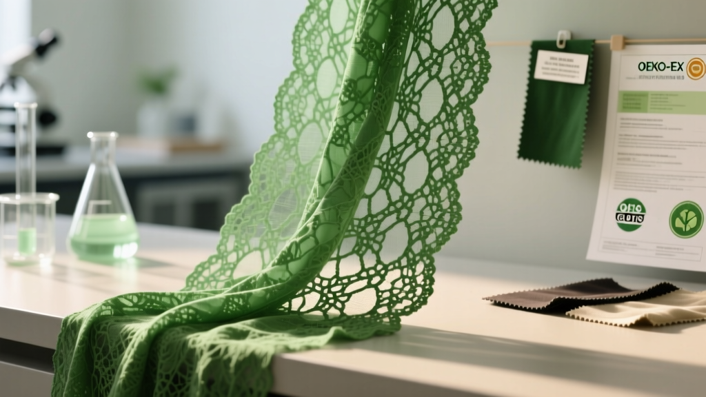 Green Lace Fabric: Safety, Standards & Sourcing Guide