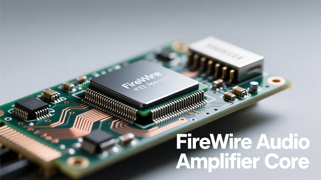 Bridge Chip Enables High-Fidelity FireWire-Based Audio Amplifier Systems for Professional Studio and Live Applications