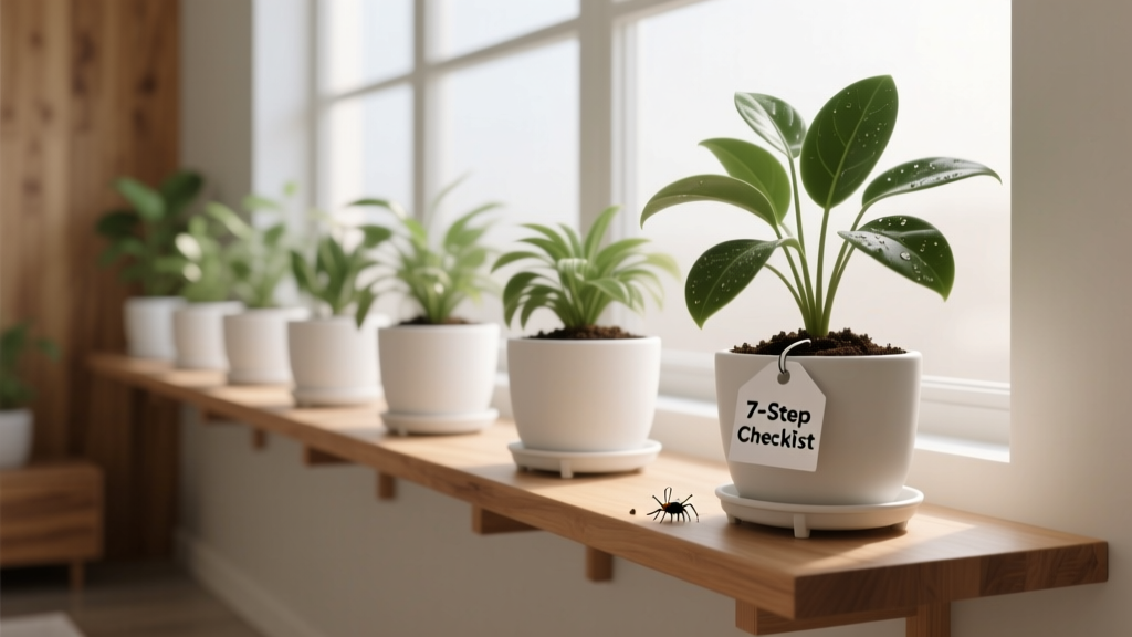 Easy Care: 7-Step Indoor Plant Quarantine Checklist