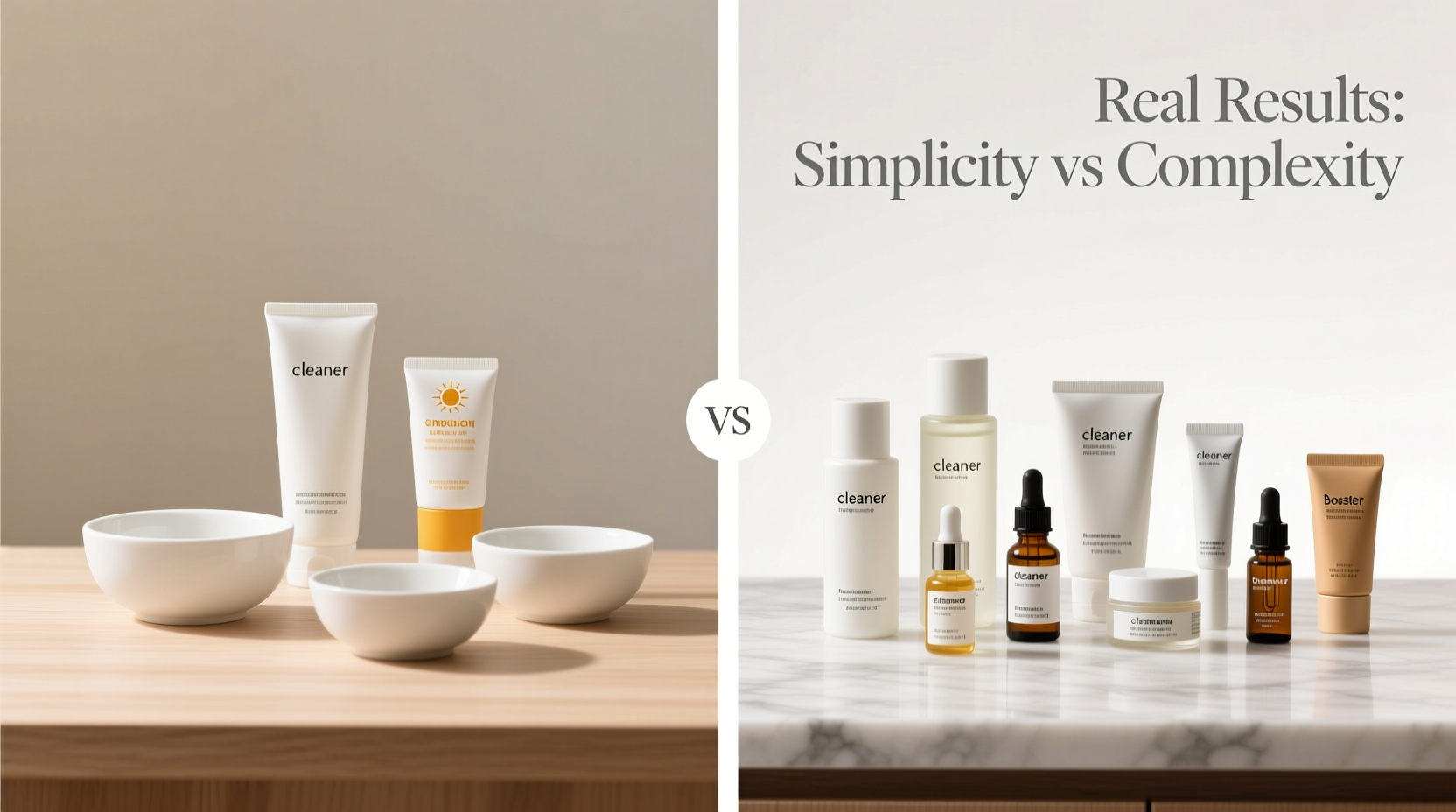 minimalist skincare vs 10 step routines which delivers real results