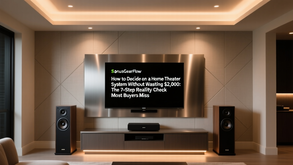 How To Decide On A Home Theater System (2026)