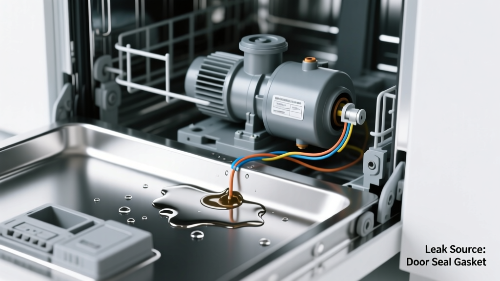 Dishwasher Leaking & Making Clicking Sound: Quick Diagnosis