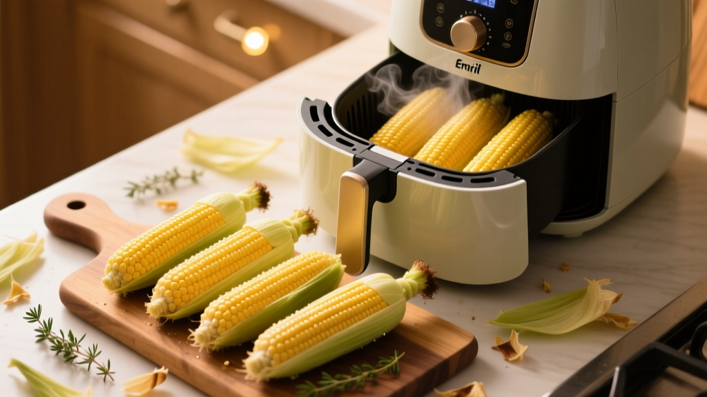 How to Cook Corn on the Cob in an Emeril Air Fryer