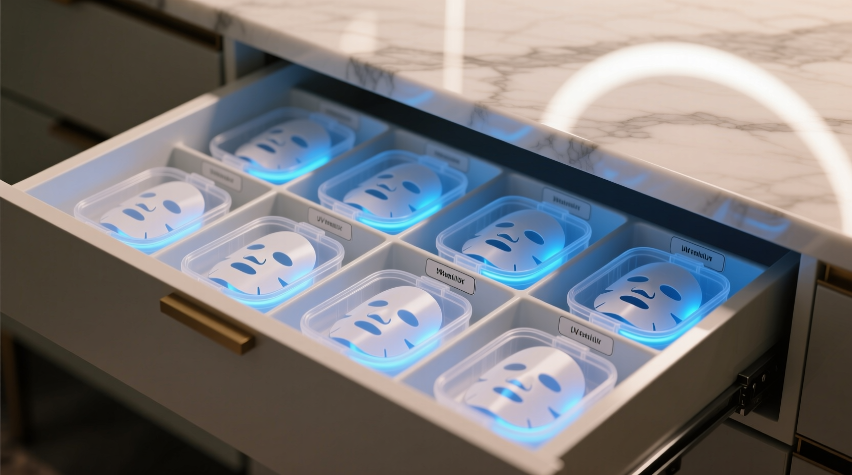 closet organization tips for mask cases uv pods