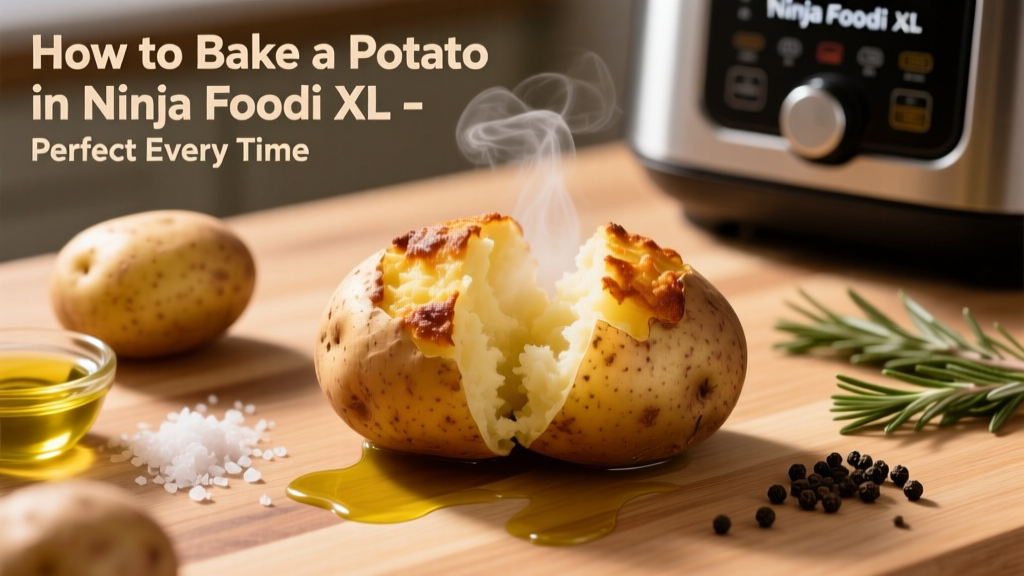 How to Bake a Potato in Ninja Foodi XL (Perfect Every Time)