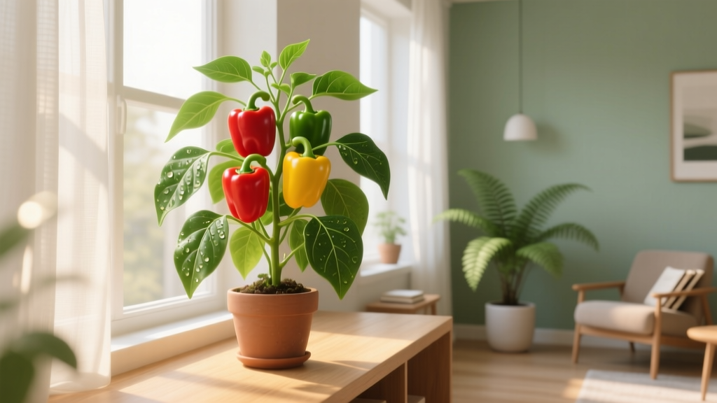Bell Peppers Indoors in Bright Light (2026)
