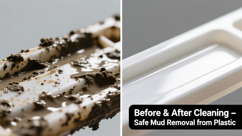 How to Remove Mud from Plastic Surfaces Safely