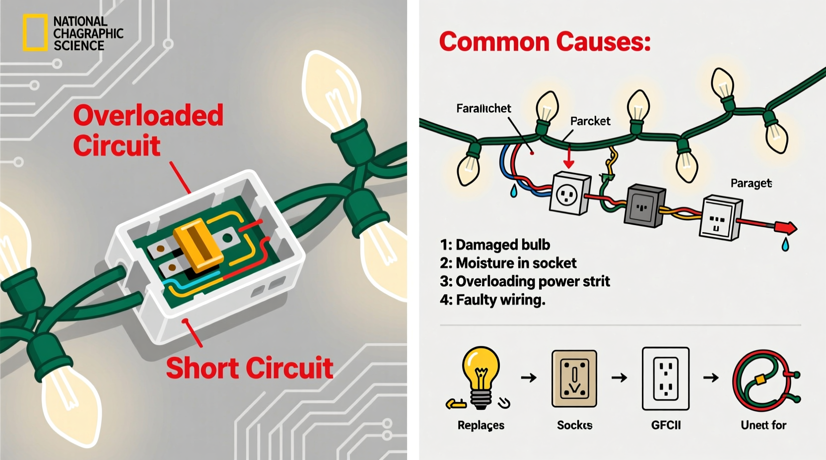 why does my christmas light strand keep blowing fuses common causes and fixes