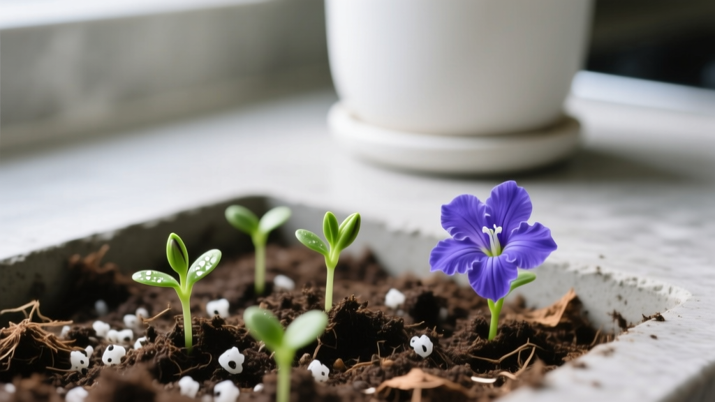 Lobelia Seeds Indoor Soil Mix: Pro Grower Method