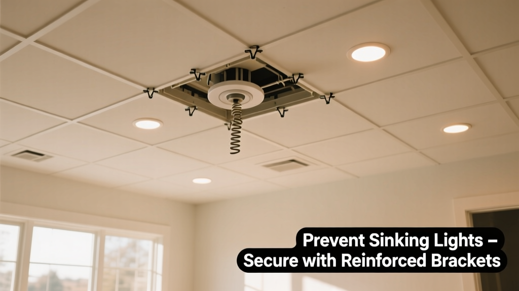How to Prevent Recessed Lights from Falling
