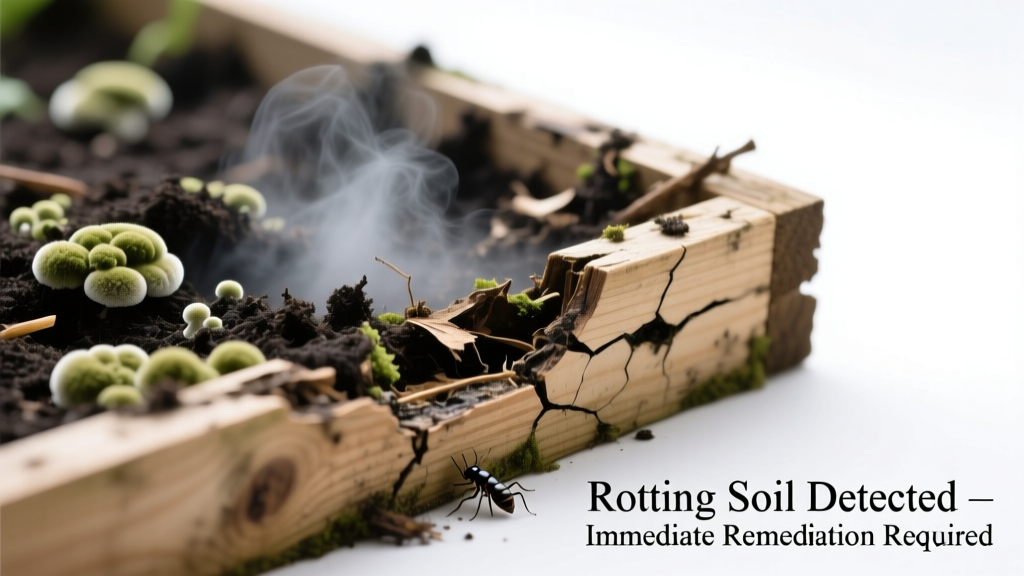 Raised Bed Rotting Smells Bad: Quick Diagnosis
