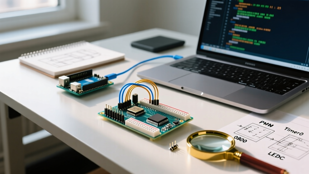 Arduino Pulse Generator Configuration: PWM, Timers & ESP32 Setup