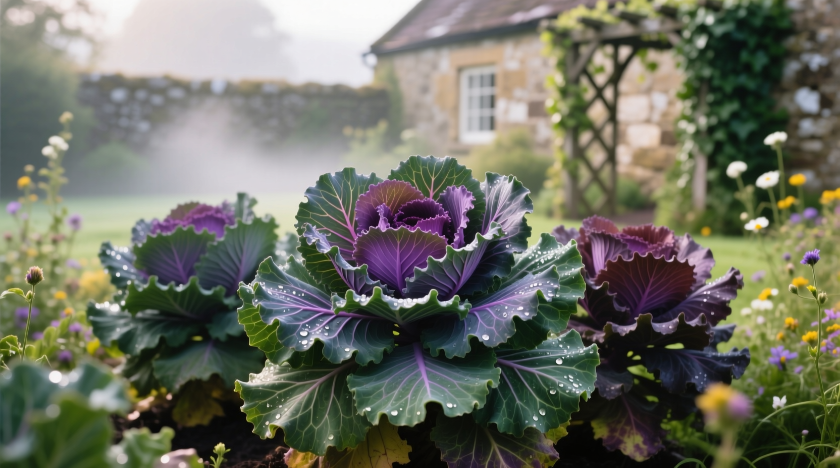 kale ornamental cabbage plants