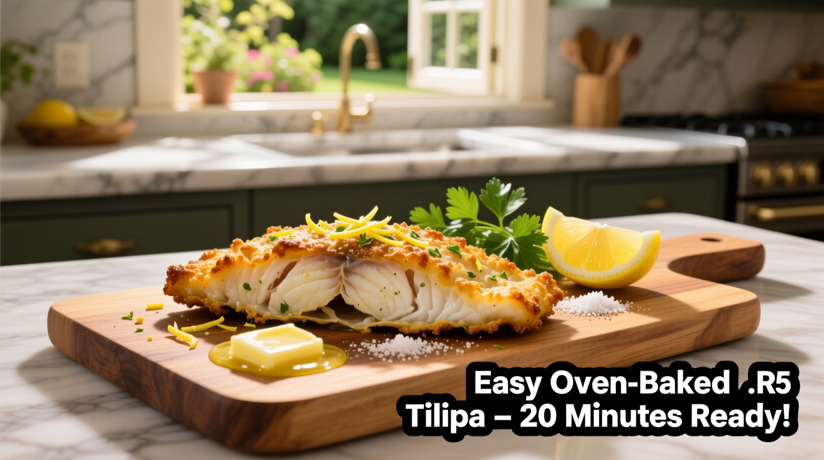 how do i cook tilapia in the oven