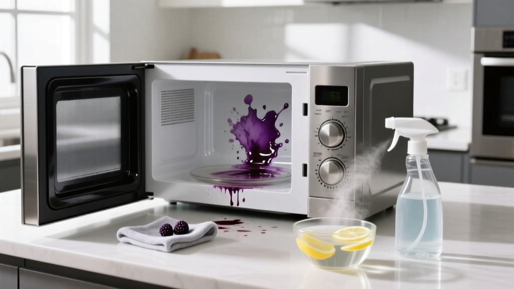Tested: How to Get Berry Juice Out of Microwave Fast (2026)