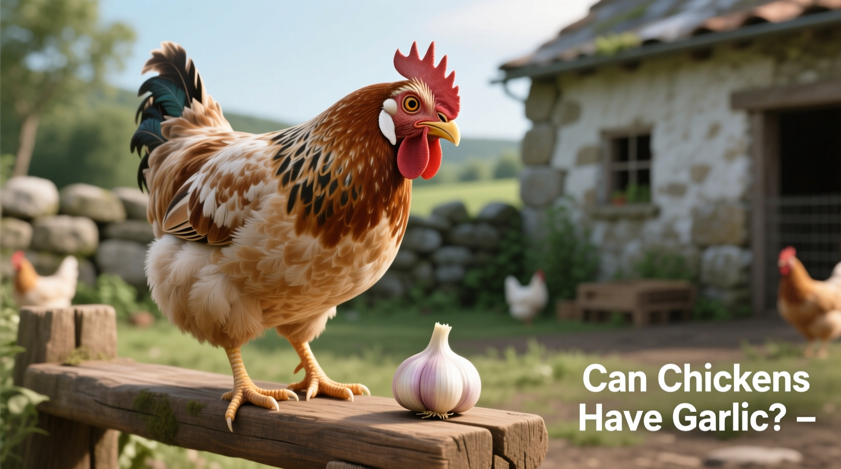 Can Chickens Have Garlic: Safe Amounts & Benefits Revealed