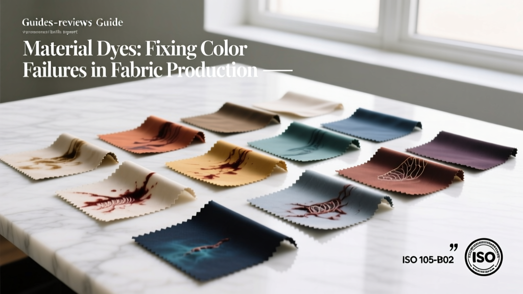 Material Dyes: Fixing Color Failures in Fabric Production