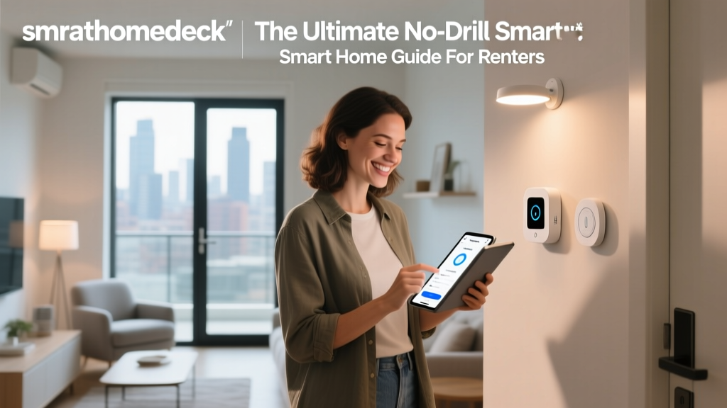 The Ultimate No-Drill Smart Home Guide For Renters