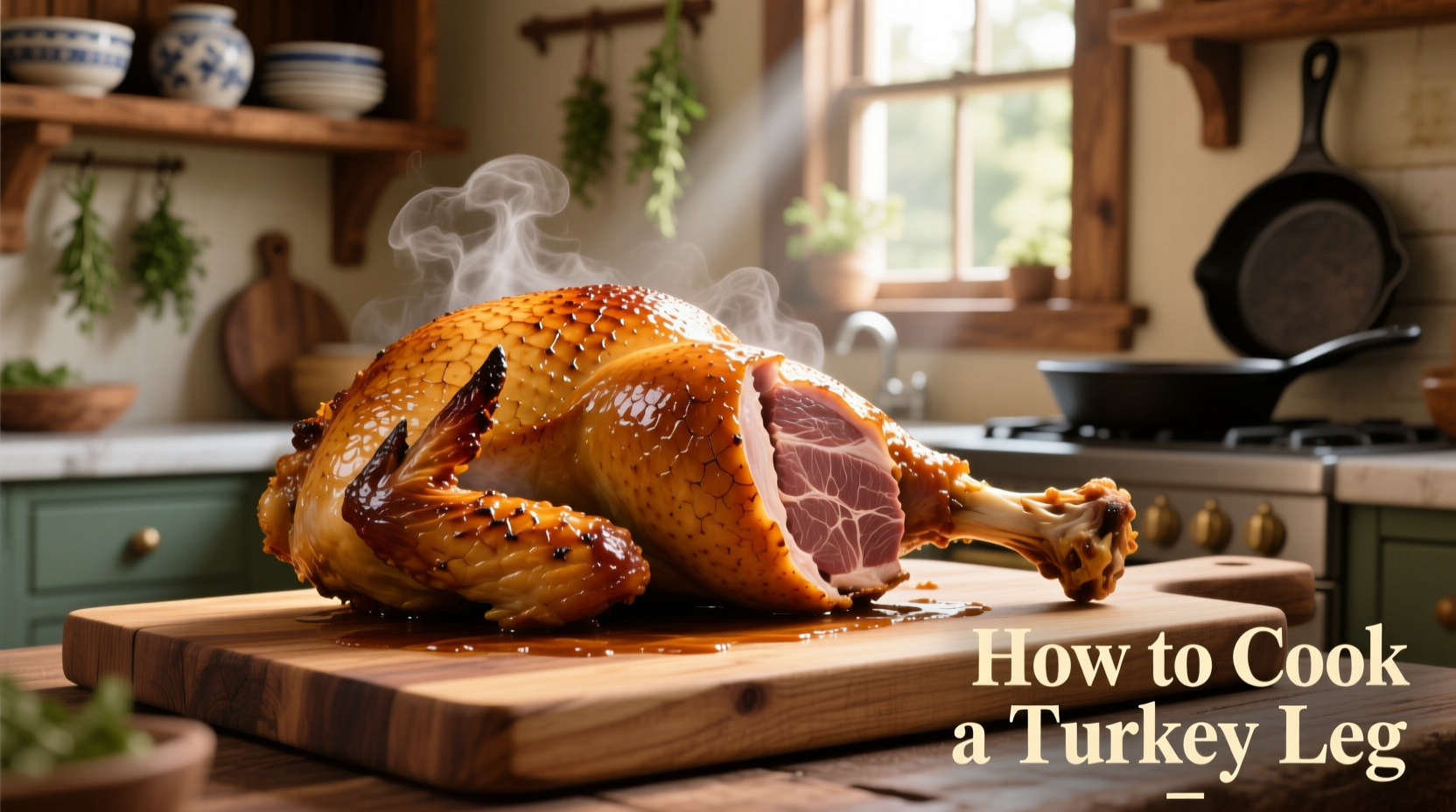 how to cook a turkey leg