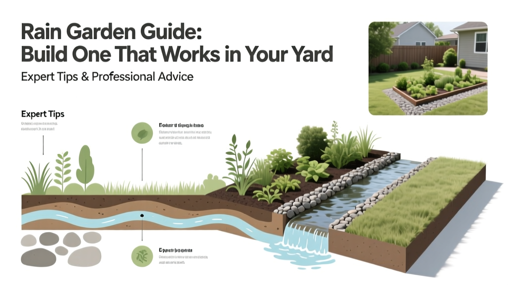 Rain Garden Guide: Build One That Works in Your Yard