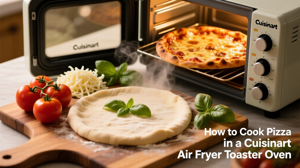 How to Cook Pizza in a Cuisinart Air Fryer Toaster Oven