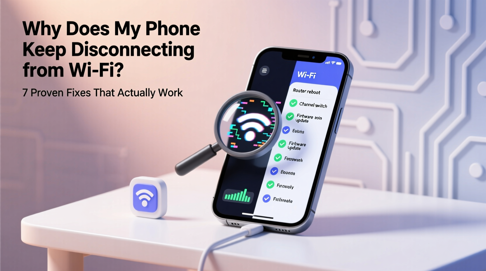 why does my phone keep disconnecting from wifi router fixes that actually work