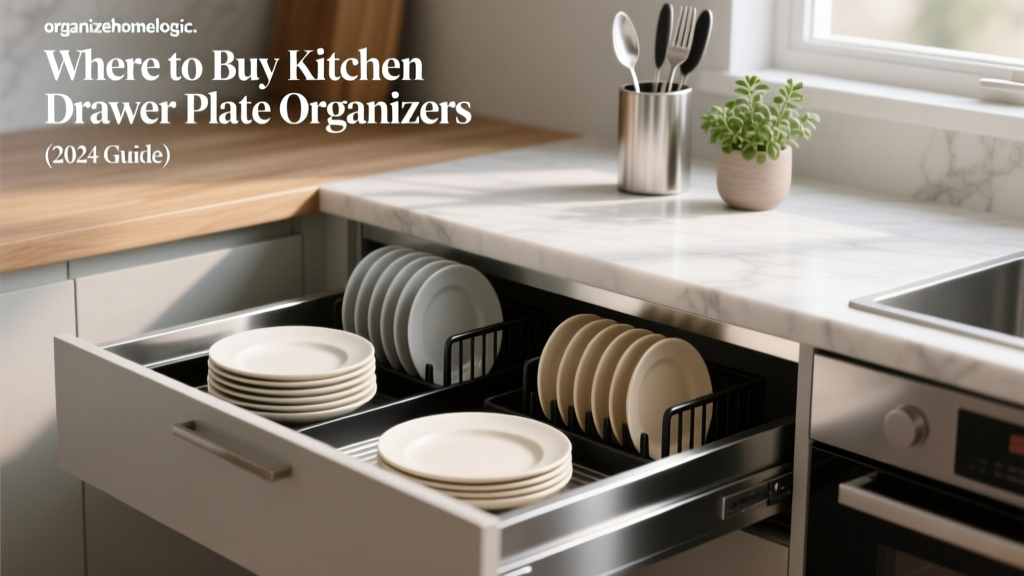 Where to Buy Kitchen Drawer Plate Organizers (2024 Guide)