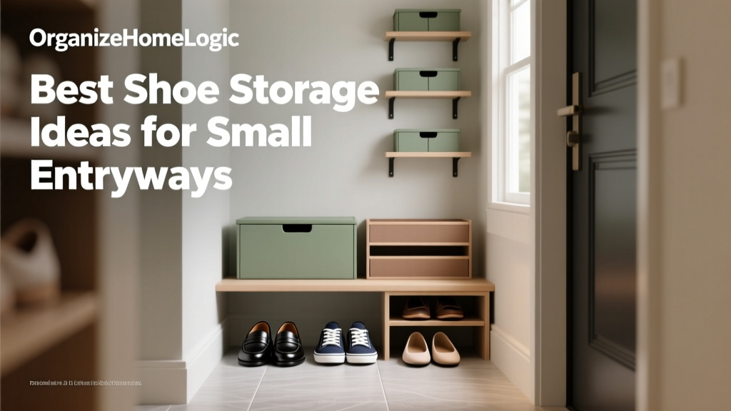 Best Shoe Storage Ideas for Small Entryways