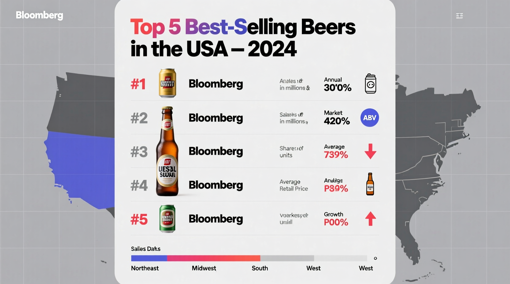 best selling beer in the usa
