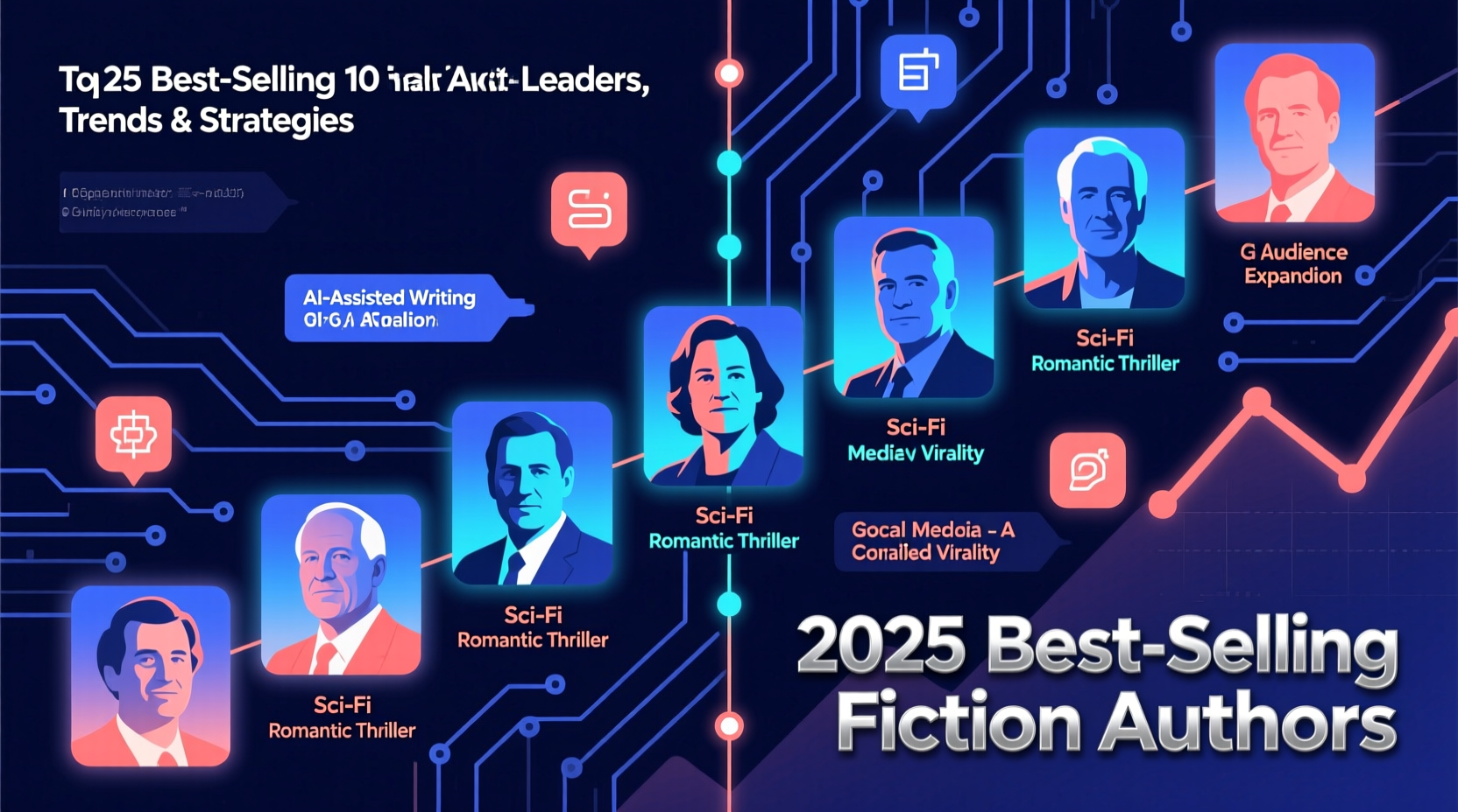 best selling fiction authors