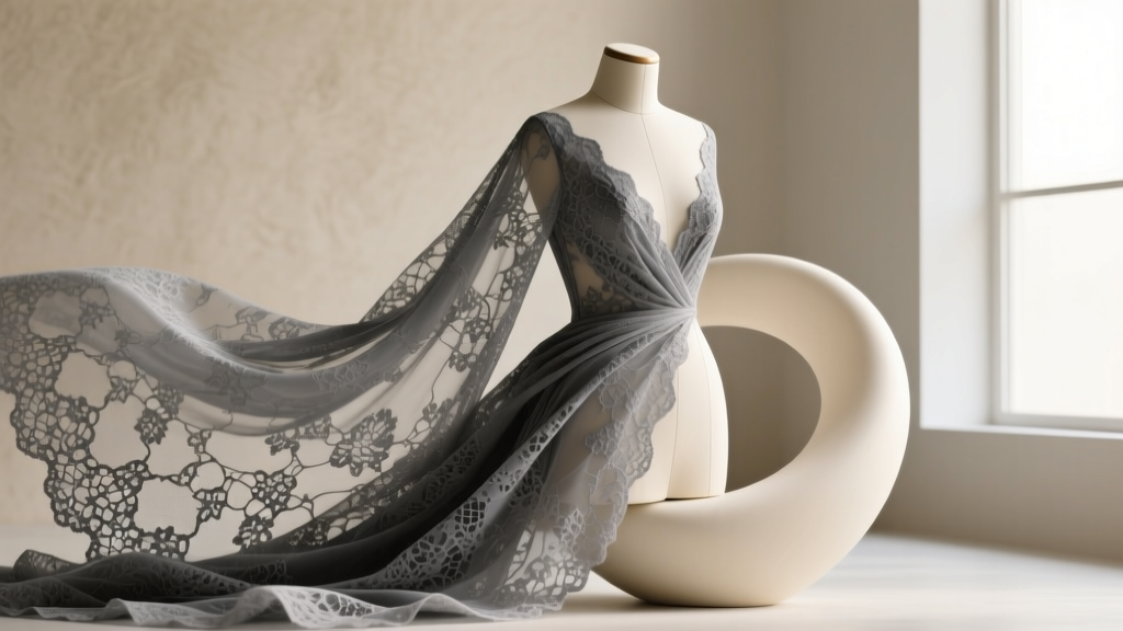Grey Lace Fabric: The Underrated Powerhouse of Luxury Design