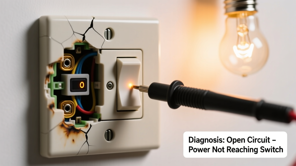 Light Switch Warm & Not Working: Quick Diagnosis