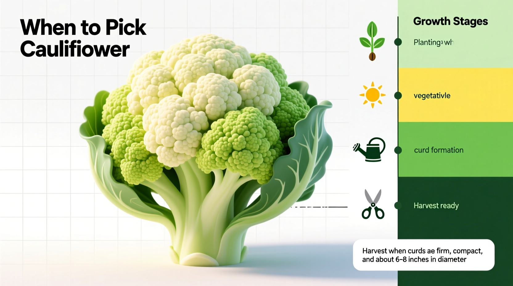 When to Pick Cauliflower: Perfect Harvest Timing Guide
