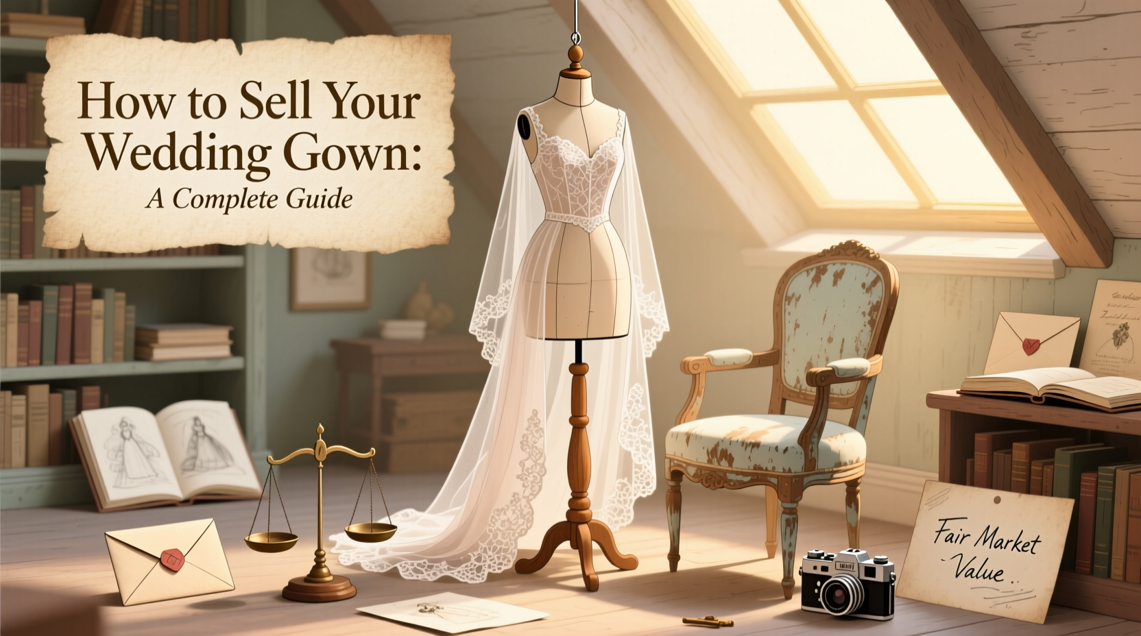 how to sell your wedding gown
