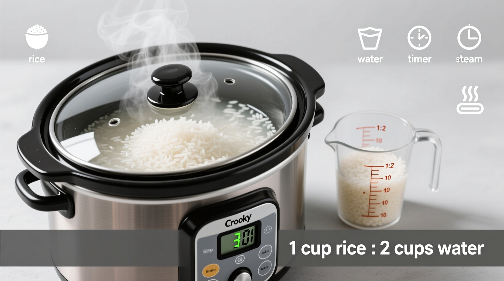 how do you cook rice in a crock pot