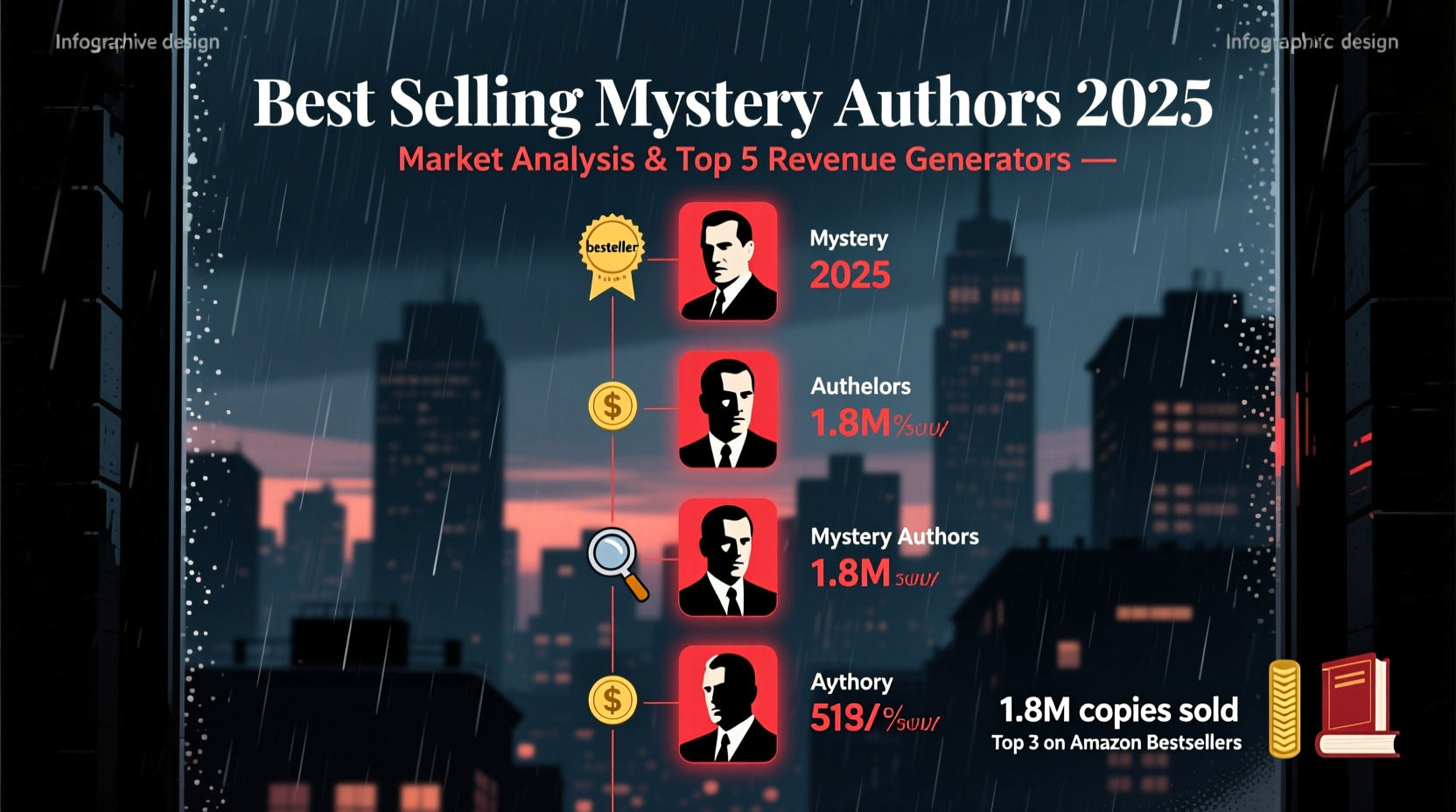 best selling mystery authors